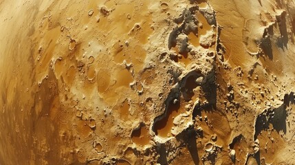 Scenic Drone Photography of Martian Landscape Marvel at the Beauty of Mars