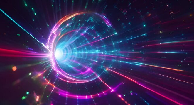 Advancing Computing and Scientific Discoveries through Quantum Computing Technology. Concept Quantum Computing, Scientific Discoveries, Advanced Technology, Computing Innovation