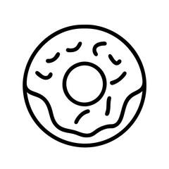 Fototapeta premium Donut Symbol