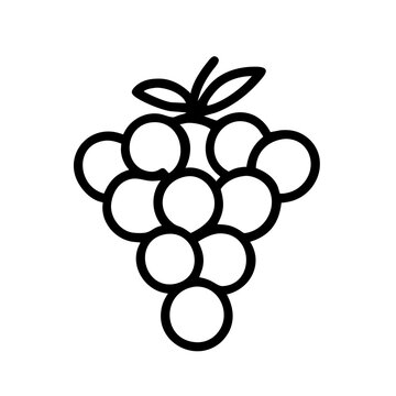 Weintraube Trauben Symbol 