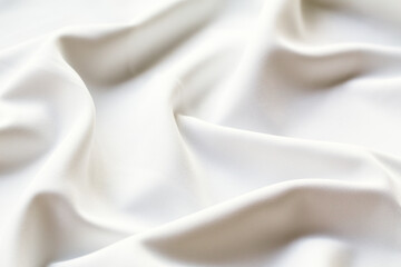 Obraz premium white satin fabric background