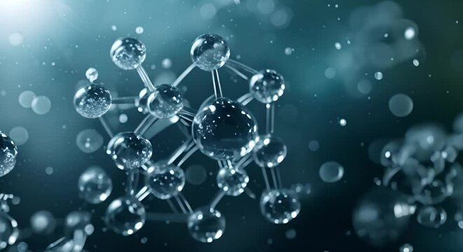 Abstract visual model representing crystal lattice structure in solid physics and chemistry. Concept Crystal Lattice, Solid Physics, Chemistry, Visual Model, Abstract Representation