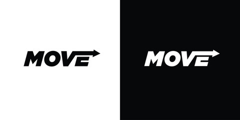 Modern and professional Move logo design
