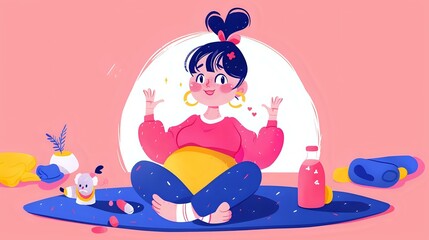 Joyous Postnatal Yoga: New Mothers' Empowerment