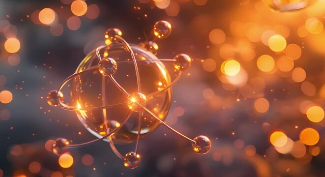 Visualizing atoms and molecules in scientific research for understanding natures building blocks. Concept Chemical Structures, Atomic Models, Molecular Interactions, Research Techniques
