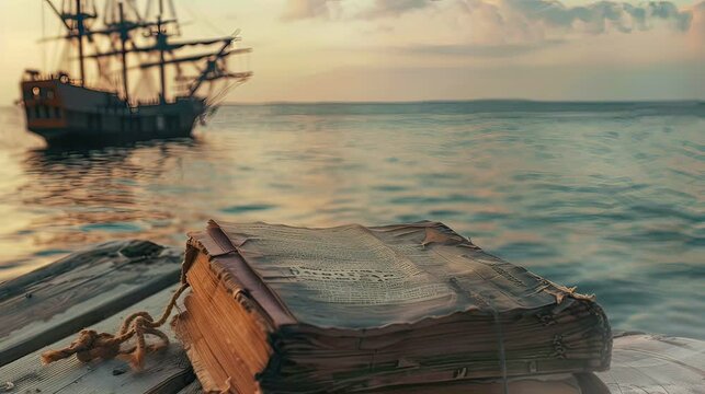 boat on the sea