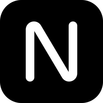 recommend clip art: square n line icon