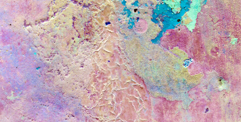 Enigmatic Elegance: Oil-Painted Liquid Art with Vibrant Translucent Colors