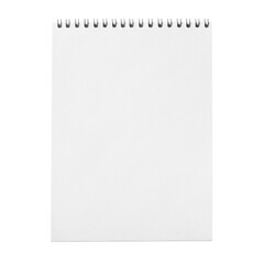Blank notepad cut out