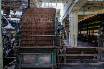 Old historic abandoned industrial matches production  museum in Częstochowa, Poland © Arkadiusz