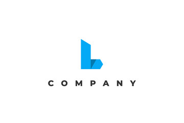 logo letter l monogram modern business