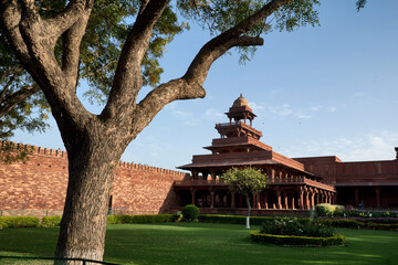 Agra, India: Fatehpur Sikri. The city is a world heritage site 