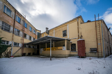 Old historic abandoned industrial matches production  museum in Częstochowa, Poland © Arkadiusz