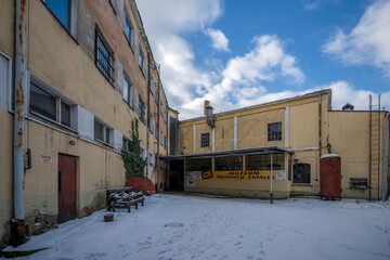 Old historic abandoned industrial matches production  museum in Częstochowa, Poland © Arkadiusz