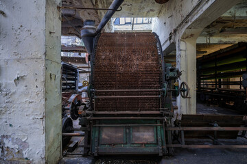 Old historic abandoned industrial matches production  museum in Częstochowa, Poland © Arkadiusz