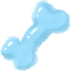 bone, blue bone, skeleton,