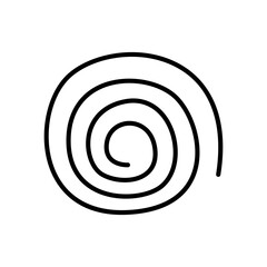 Spring, coil and absorber icon