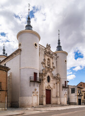 Church of Our Lady of the Assumption in the municipality of Rueda in the province of Valladolid (Spain)