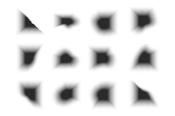 Halftone Triangle Pattern, Reprographic Technique for Simulating Background Set Minimal Style Dynamic Wallpaper