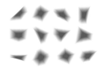 Grunge Blobs Fluid Shapes pictogram symbol visual illustration Set.