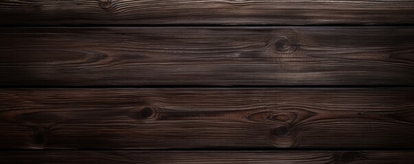 Rich Textures: Charred Wood Planks with Unique Grain and Dark Tones Banner