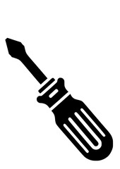 Screwdriver Svg, Mechanic Tool Svg, Repair Svg, Screwdriver Silhouette, Screwdriver PNG, Screwdriver Clipart, Screwdriver Cut file for Cricut, Construction SVG
