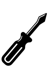 Screwdriver Svg, Mechanic Tool Svg, Repair Svg, Screwdriver Silhouette, Screwdriver PNG, Screwdriver Clipart, Screwdriver Cut file for Cricut, Construction SVG