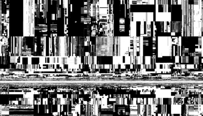 Abstract glitch overlay with a transparent background. Png overlay background