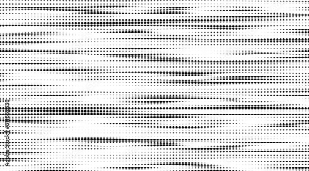 Poster Monochrome gradient halftone dots background. Overlay png illustration. Abstract grunge dots on transparent background