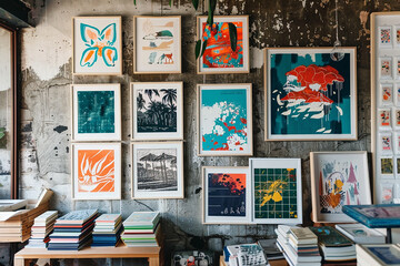 A curated selection of art prints to inspire creativity and imagination.