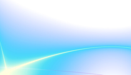 Energy lines with transparent gradient background. Elegant rainbow colours wavy line on Transparent png overlay background