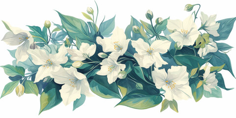 Overflowing wicker basket with colorful fruits