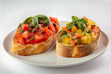 Culinary Masterpiece: Tomato Basil Bruschettas