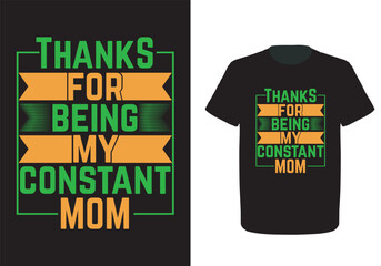 Happy mother's day t-shirt design, mothers day gift, mother's day t-shirt vector