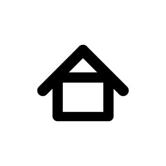 home icon on a white background