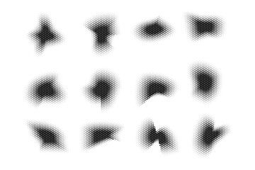 Halftone Triangle Pattern, Reprographic Technique for Simulating Background Set Minimal Style Dynamic Wallpaper