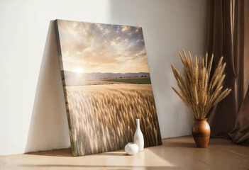 Canvas print with gallery wrap 