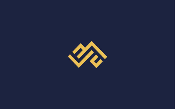 letters mlc with mountain logo icon design vector design template inspiration