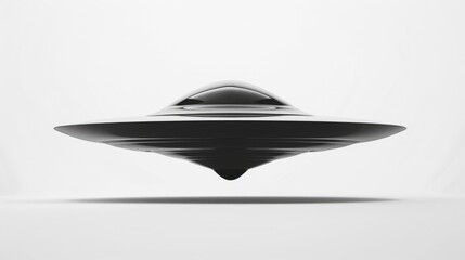 Fototapeta premium A sleek and straightforward depiction of the Global UFO Day logo designed specifically for web use set against a crisp white backdrop