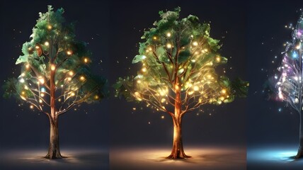 light tree 3, produced by AI