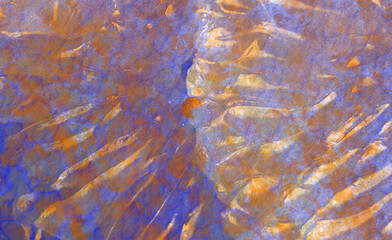 blue orange texture