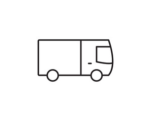 Bus icon vector symbol design illustration