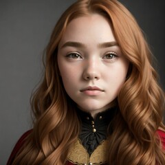 Naklejka premium Portrait of a Girl