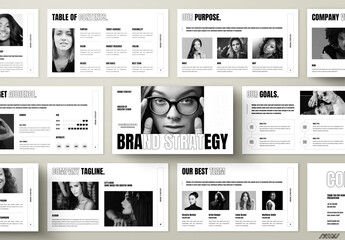 Brand Strategy Presentation Layout