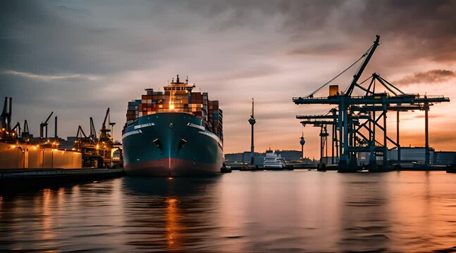 Burchardkai Hamburg Hafen