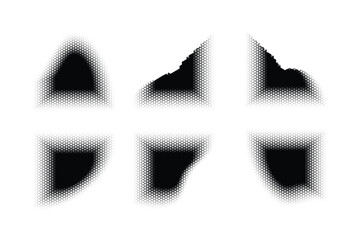 Halftone Triangle Pattern, Reprographic Technique for Simulating Background Set Minimal Style Dynamic Wallpaper