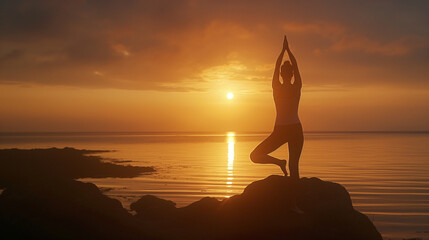 Sunrise Salutation: Stretch tall, welcoming dawn's embrace.
