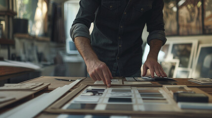 With a flick of their wrist, the engineer scrolls through a digital catalog of materials and finishes, envisioning the perfect combination to bring their architectural masterpiece