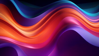 Beautiful abstract colorful 3d wavy background, Modern abstract background with colorful