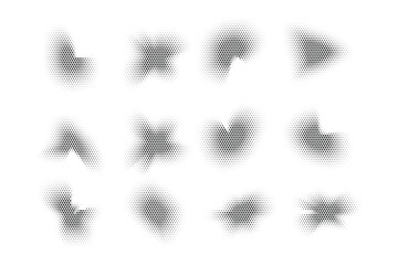 Halftone Star Pattern, Reprographic Technique for Simulating Background Set Minimal Style Dynamic Wallpaper